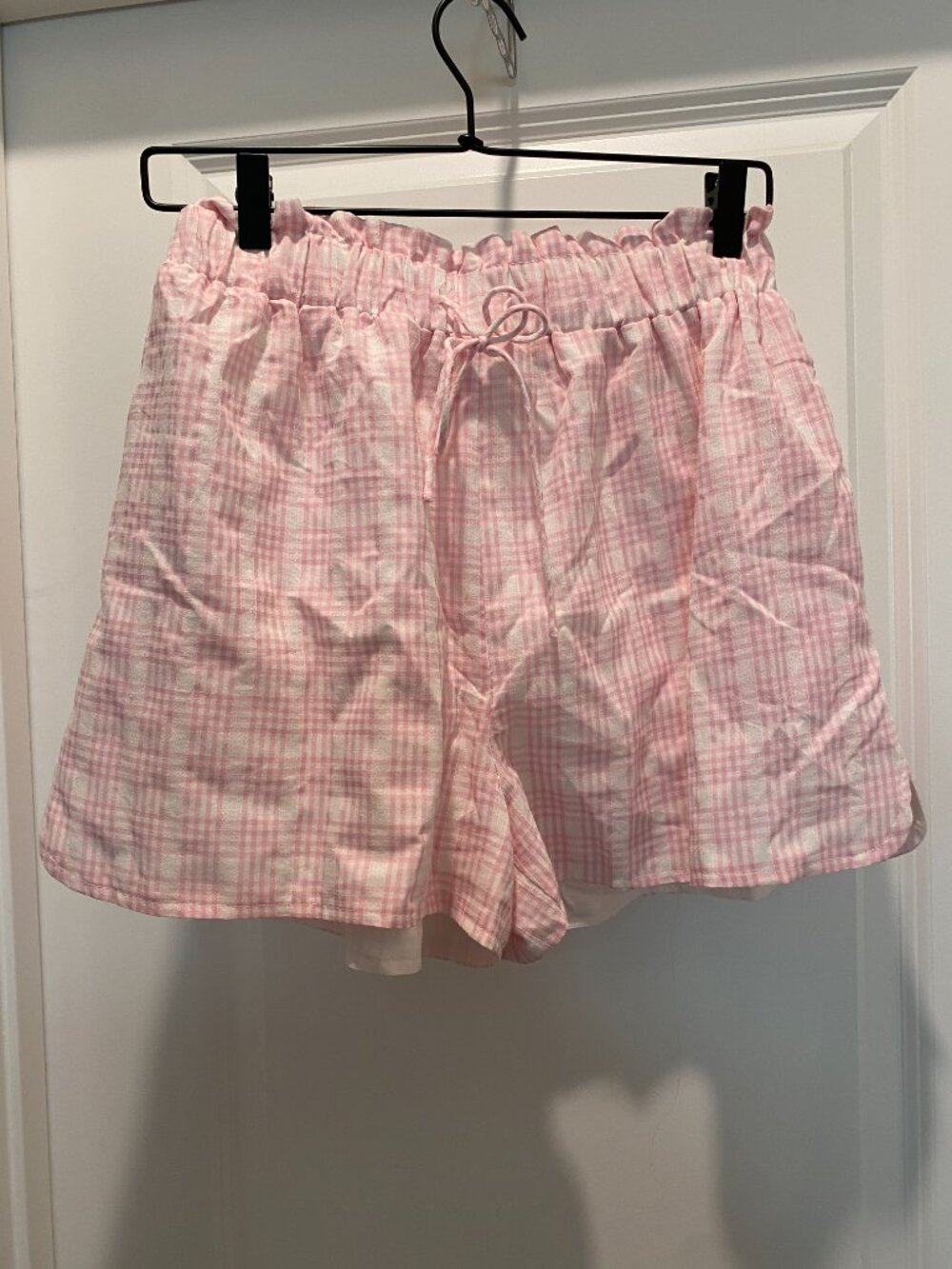 Mable Pink Gingham Short Set - Picture 2 of 4